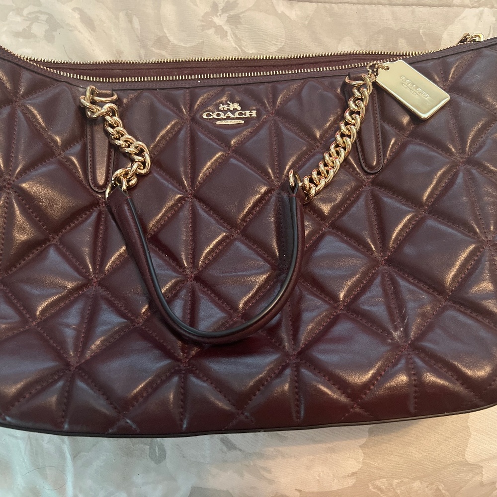 Auth Coach Leather purse